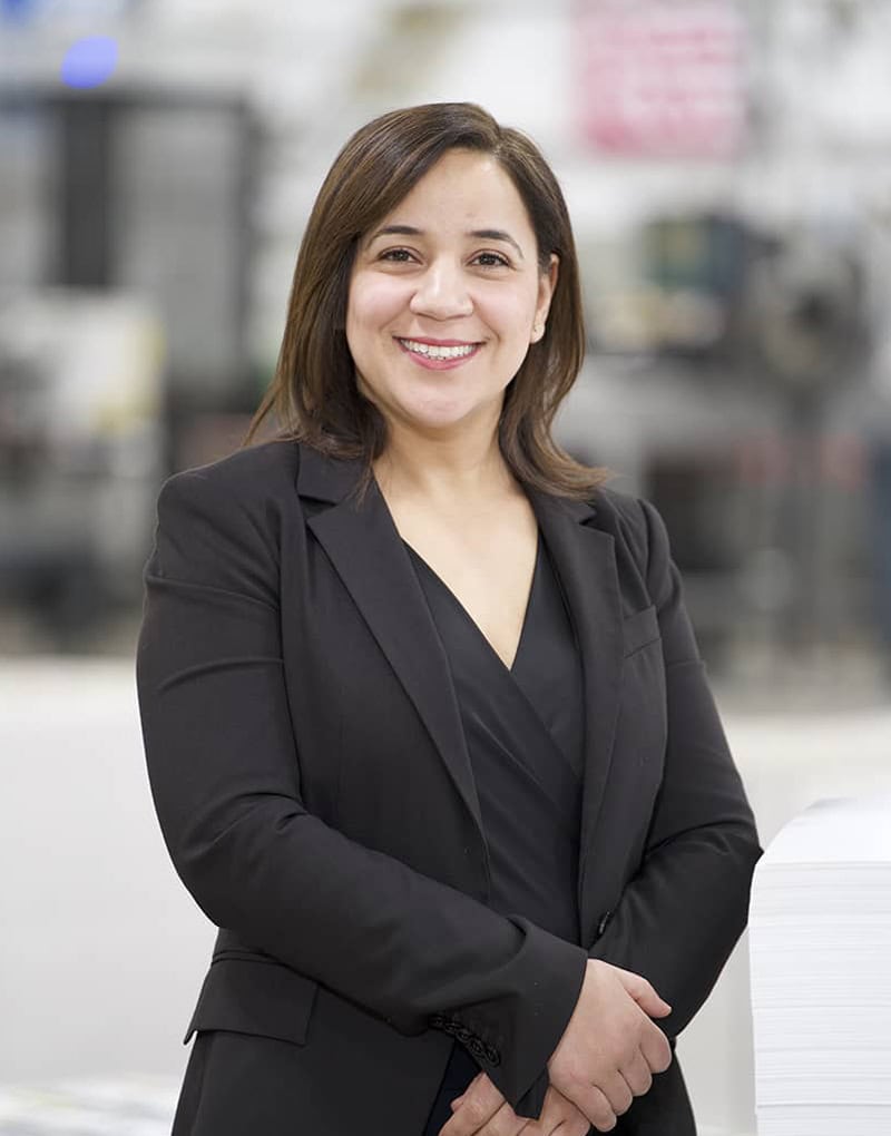 Photo de Farida Belarbia – Directrice des opérations