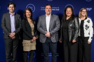 Produlith, finaliste du Gala Excellence de la Rive-Sud, lors d'un événement prestigieux.